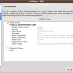k3b 2.0 - Settings