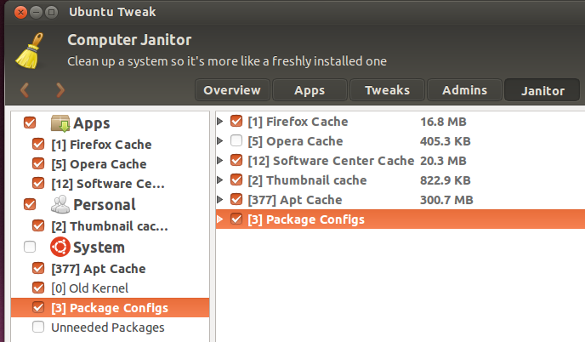 Ubuntu Tweak Janitor Ubuntu Tweak Janitor